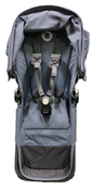 Shop Bugaboo Donkey 5 Duo Extension Set, 2024, Black Frame, Stormy Blue, Stormy Blue, with Canopy at Goodbuygears