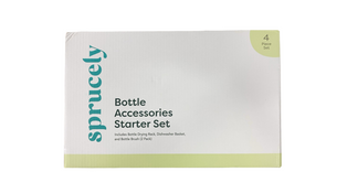 Shop Sprucely Bottle Accessories Starter Set, White/Sage at Goodbuygears