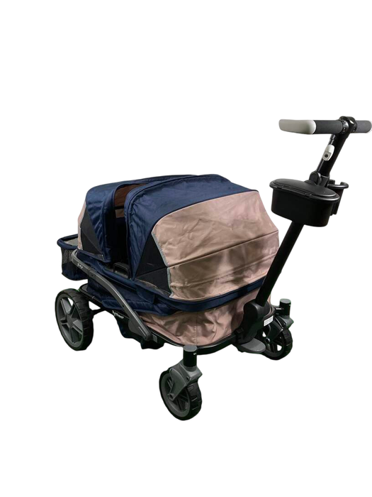 Shop Gladly Family Anthem4 Classic 4 Seater All Terrain Wagon Stroller, Sand and Sea at Goodbuygears