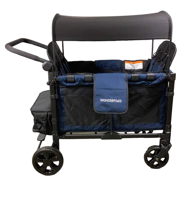Shop Wonderfold W4 Elite Stroller Wagon, 2023, Noble Navy at Goodbuygears