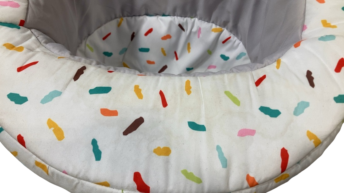 Shop Fisher Price Premium Sit-Me-Up Floor Seat with Toy Tray, Rainbow Sprinkles at Goodbuygears