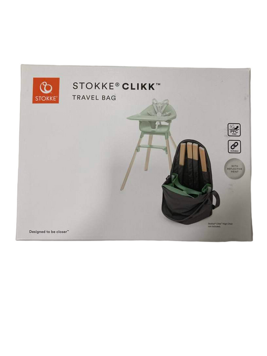 Shop Stokke Clikk High Chair with Travel Bag, Grey at Goodbuygears