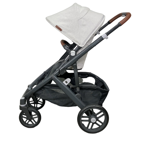 Shop UPPAbaby VISTA V2 Stroller, 2023, Anthony (White & Grey Chenille) at Goodbuygears