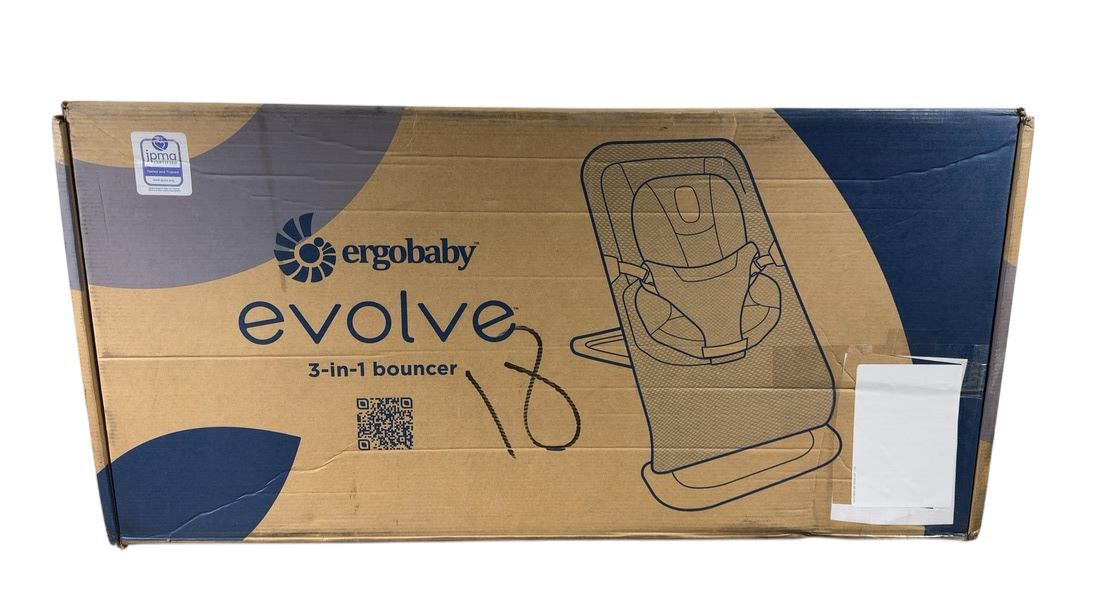 Shop Ergobaby Evolve 3-in-1 Bouncer, Cream, Mesh at Goodbuygears