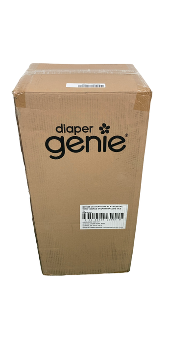 Shop Diaper Genie Platinum Diaper Pail, White at Goodbuygears