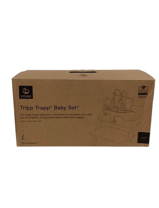 Shop Stokke Tripp Trapp Baby Set2, Black at Goodbuygears