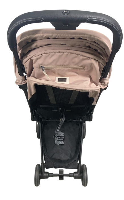 Shop Cybex Coya Stroller, 2024, Cozy Beige, Matte Black at Goodbuygears
