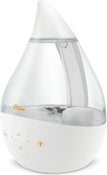 Shop Crane 4-in-1 Drop Ultrasonic Cool Mist Humidifier, Clear & White at Goodbuygears