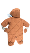 Shop 7 A.M. Enfant Benji Snowsuit Bebe, 3-6 Months, Spiced Quilted at Goodbuygears