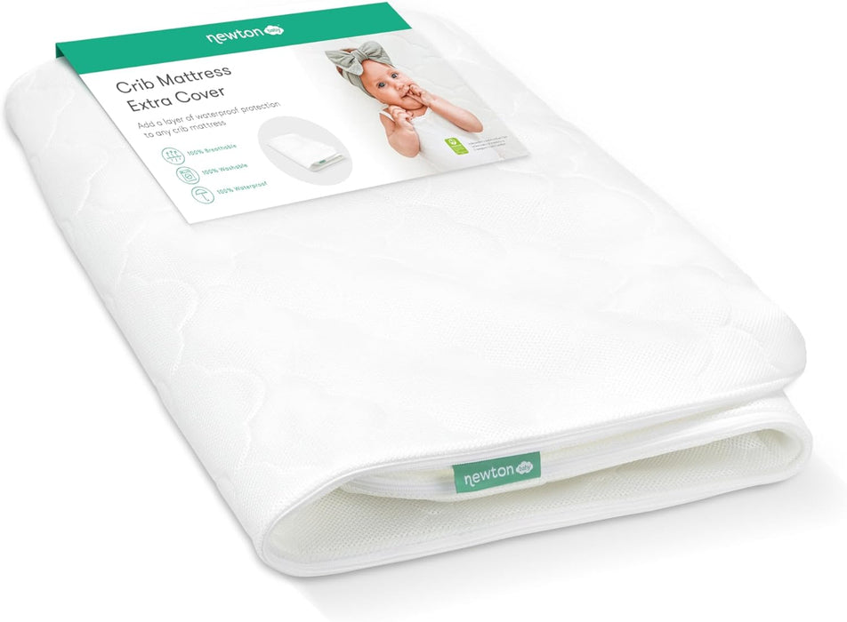 Shop Newton Crib Mattress Protector, Cloud at Goodbuygears