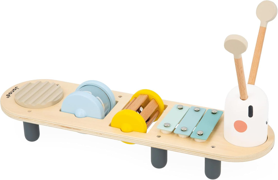 Janod Sweet Cocoon Caterpillar Sound Awakening Stand