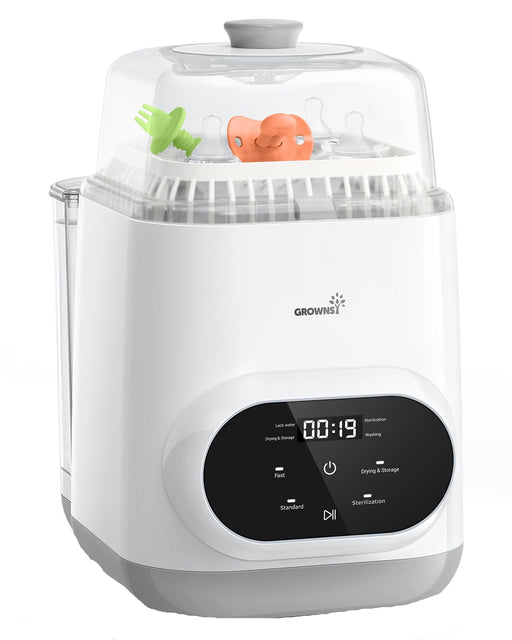 Shop Grownsy EaseClean Bottle Washer Pro, White at Goodbuygears
