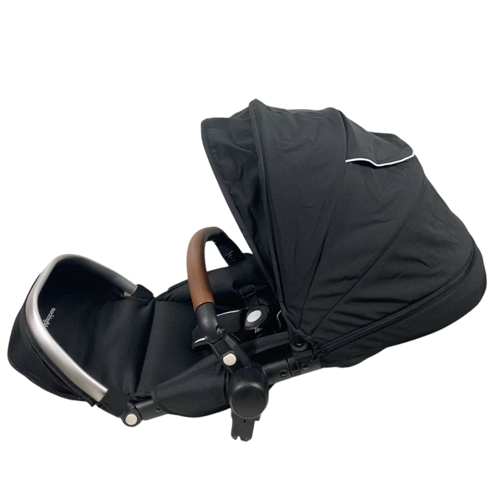 Shop Mockingbird 2nd Seat Kit 2.0, Black, Silver With Penny Leather, Windowpane at Goodbuygears