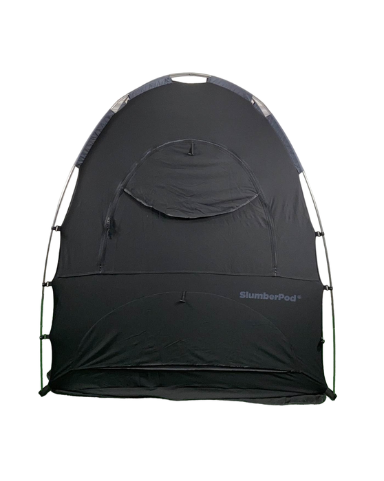 Shop SlumberPod 3.0 Sleep Canopy, Black with Gray Accents at Goodbuygears