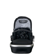 Shop Mockingbird 2nd Seat Kit with Extendable Canopy, Black, Watercolor Drops, Silver With Black Leather at Goodbuygears