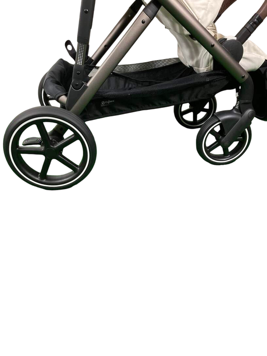 Shop Cybex Gazelle S Modular Stroller, 2023, Seashell Beige, Taupe Frame at Goodbuygears