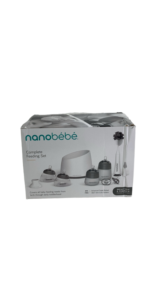 Shop Nanobébé Complete Feeding Set, Grey at Goodbuygears