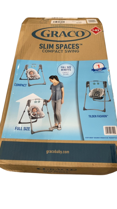 Shop Graco Slim Spaces Compact Baby Swing, Tilden at Goodbuygears