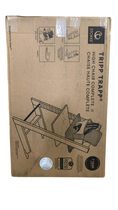 Shop Stokke Tripp Trapp Complete High Chair, Whitewash, Nordic Grey, 2 at Goodbuygears
