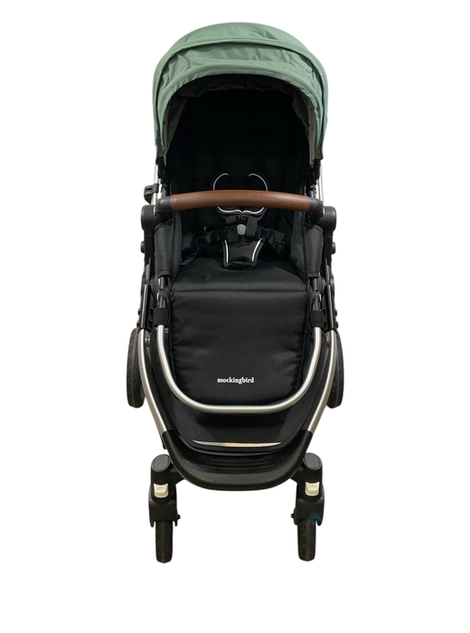 Shop Mockingbird Single 2.0 Stroller, Sage, Windowpane, Silver With Penny Leather, 2024 at Goodbuygears