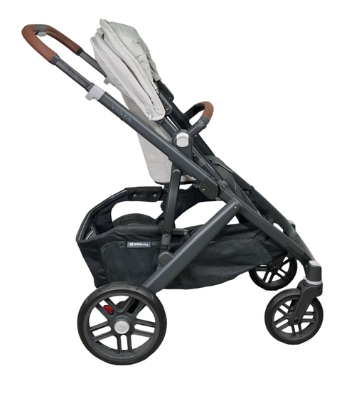 Shop UPPAbaby VISTA V2 Stroller, 2023, Anthony (White & Grey Chenille) at Goodbuygears
