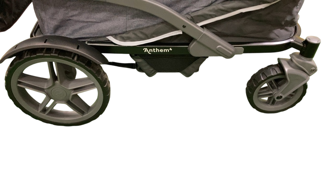 Shop Gladly Family Anthem4 Classic 4 Seater All Terrain Wagon Stroller, Special Edition Graphite at Goodbuygears