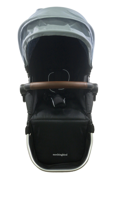 Shop Mockingbird 2nd Seat Kit 2.0, Silver with Penny Leather, Windowpane, Sky at Goodbuygears
