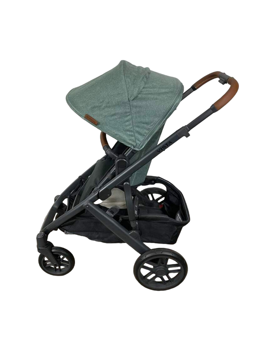 Shop UPPAbaby VISTA V2 Stroller, 2023, Gwen (Green Melange) at Goodbuygears