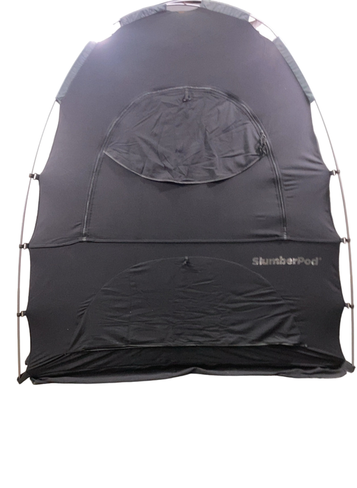 Shop SlumberPod 3.0 Sleep Canopy, Black with Grey Accents at Goodbuygears
