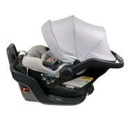 Shop UPPAbaby MESA MAX Infant Car Seat and Base, 2023, DualTech Anthony White and Grey Chenille at Goodbuygears