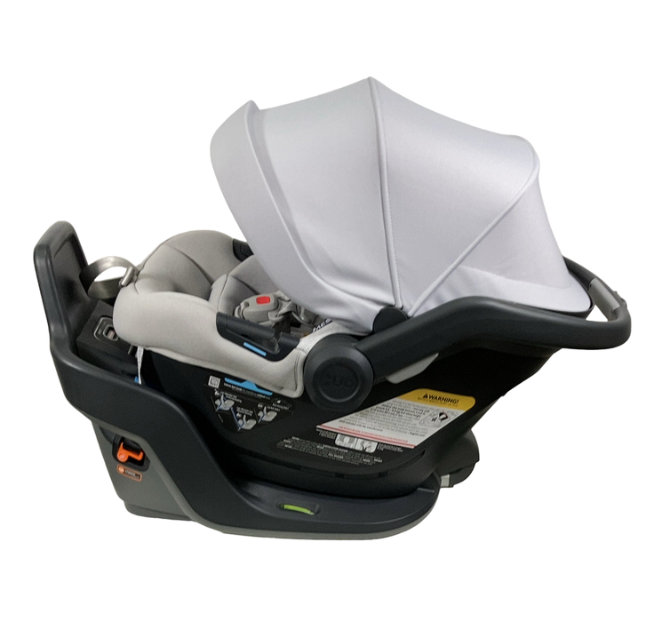 Shop UPPAbaby MESA MAX Infant Car Seat and Base, 2023, DualTech Anthony White and Grey Chenille at Goodbuygears