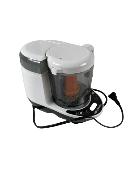 Baby Brezza One Step Food Maker Deluxe, White on Black