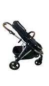 Shop Mockingbird Single 2.0 Stroller, 2024, Black, Windowpane, Silver With Penny Leather at Goodbuygears