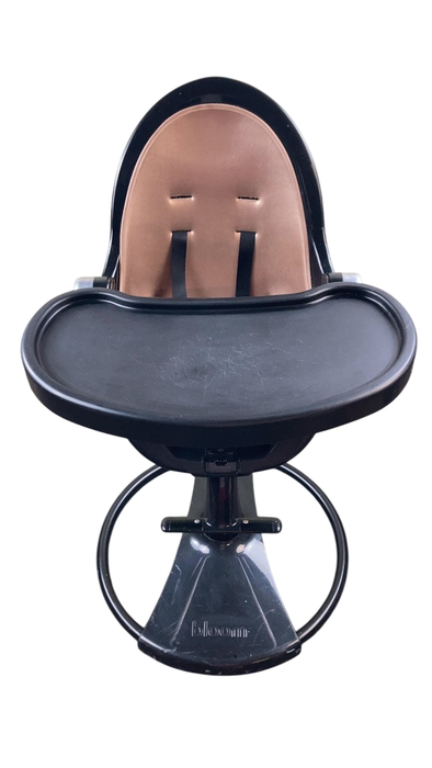 Shop Bloom Fresco High Chair, Black, Rose Gold at Goodbuygears