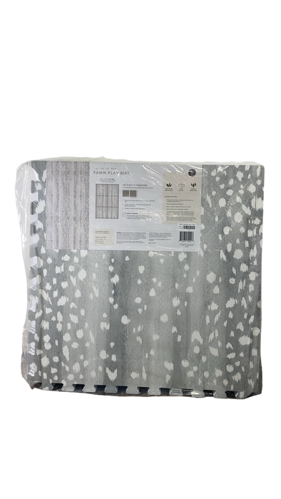 Shop House Of Noa Little Nomad Play Mat, Silver, Fawn, 4x6' at Goodbuygears