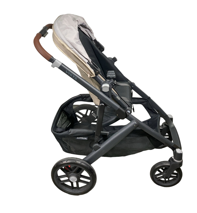 Shop UPPAbaby VISTA V2 Stroller, 2024, Liam (Oat Melange/Carbon) at Goodbuygears