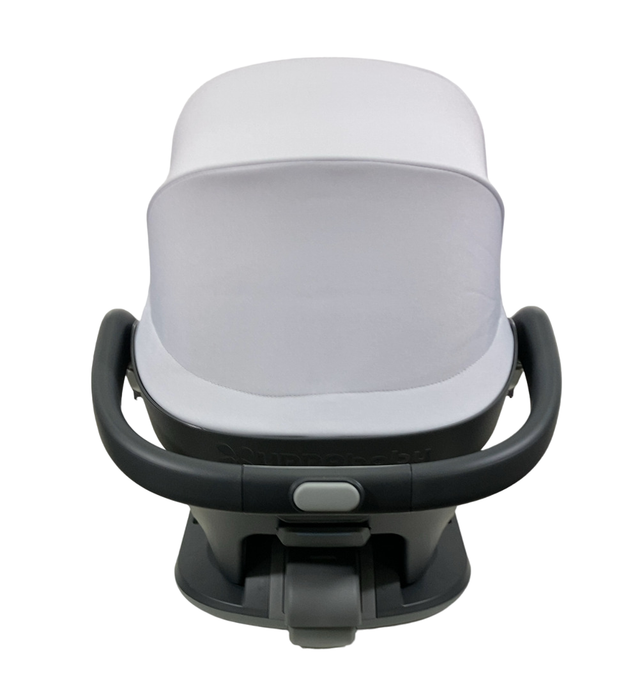 Shop UPPAbaby MESA MAX Infant Car Seat and Base, 2023, DualTech Anthony White and Grey Chenille at Goodbuygears