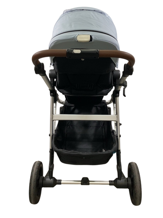 Shop Mockingbird Single to Double 2.0 Stroller, 2024, Silver With Penny Leather, Sky, Watercolor Drops at Goodbuygears