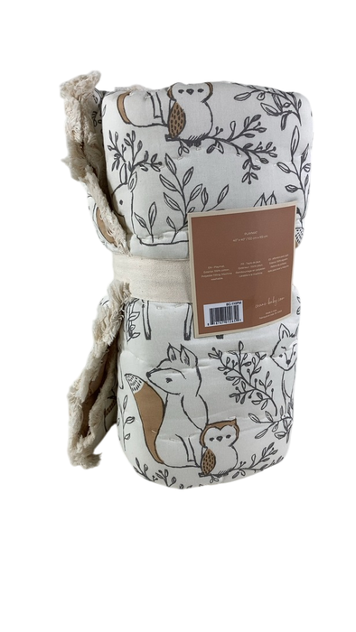 Shop Crane Baby Cotton Quilted Play Mat, Ezra (Woodland Animal) at Goodbuygears