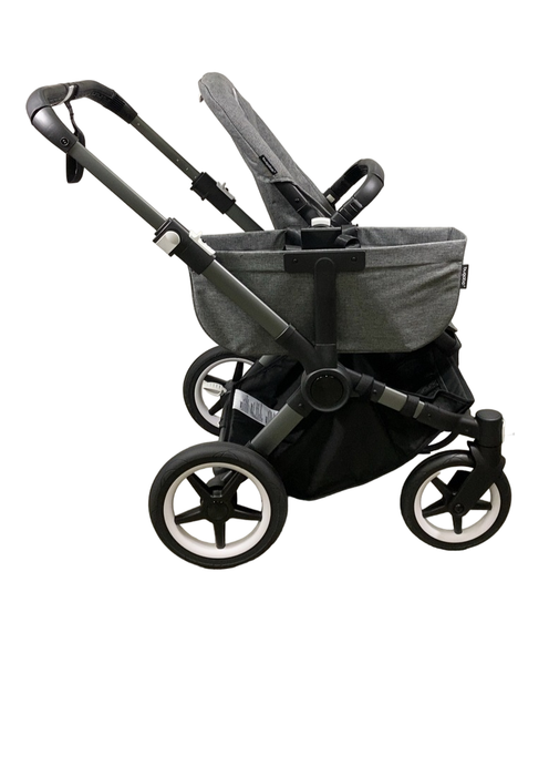 Shop Bugaboo Donkey 5 Stroller Mono, without Canopy, Grey Melange, Graphite, 2021 at Goodbuygears