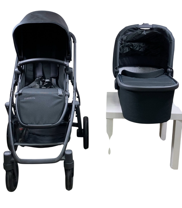 Shop UPPAbaby VISTA V2 Stroller, 2023, Jake (Black) at Goodbuygears