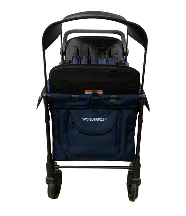 Shop Wonderfold W4 Elite Stroller Wagon, 2023, Noble Navy at Goodbuygears
