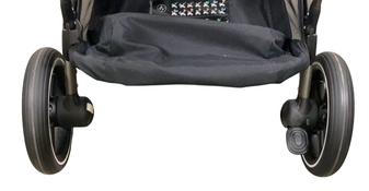 Shop Cybex Gazelle S Modular Stroller, 2024, Moon Black, Taupe Frame at Goodbuygears
