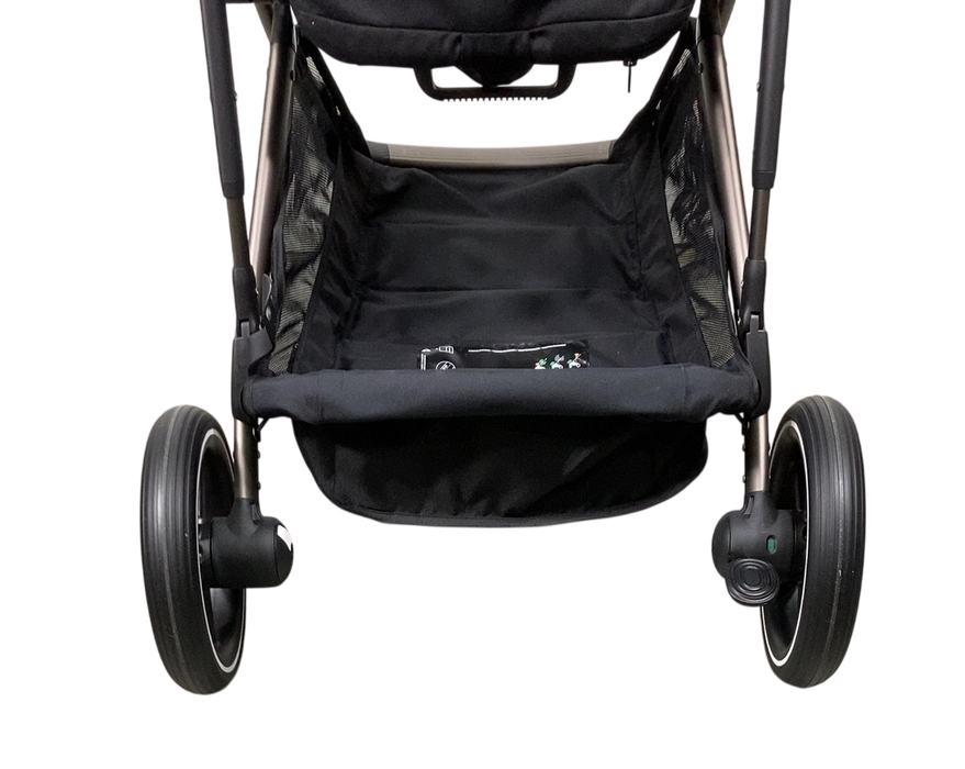 Shop Cybex Gazelle S Modular Stroller, 2023, Moon Black, Taupe Frame at Goodbuygears