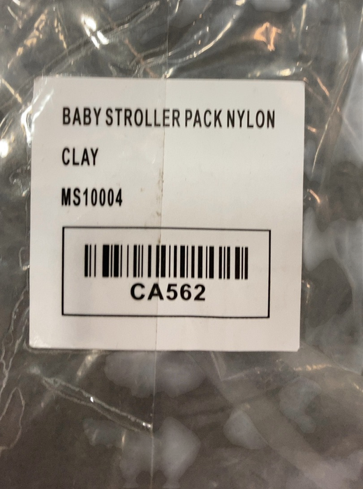 Shop Caraa Baby Stroller Pack Nylon, Clay at Goodbuygears