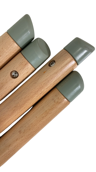 Shop Lalo The Chair, Sage, Natural Wood at Goodbuygears