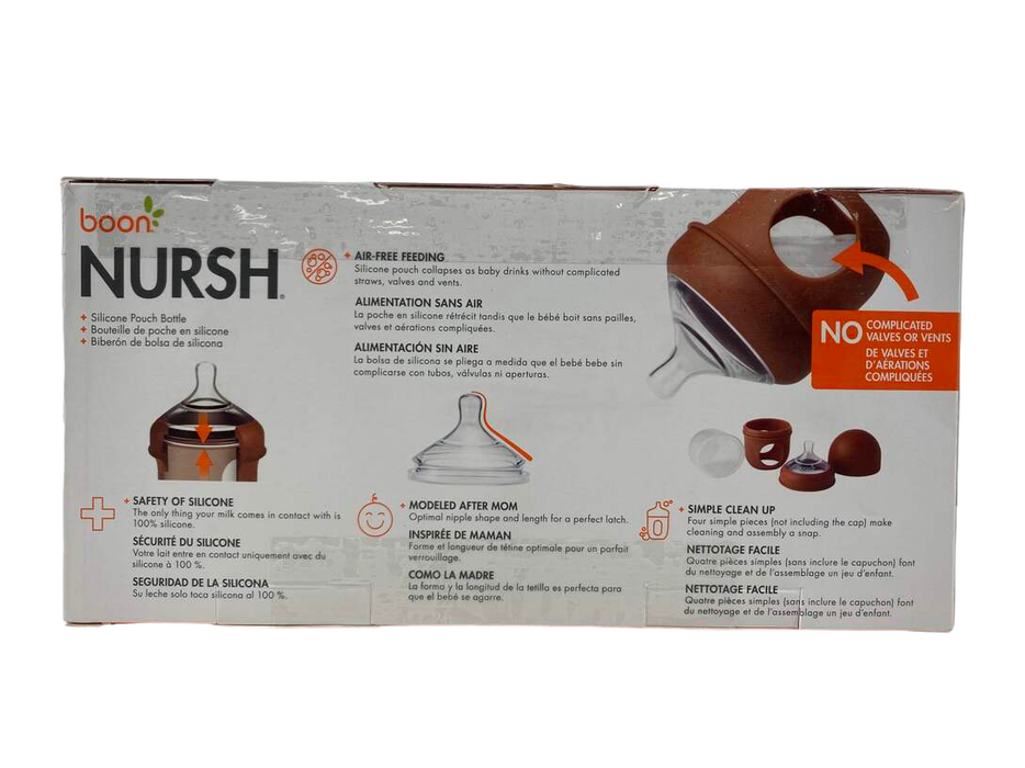 Shop Boon Nursh Bottles 3 Pack, Slow, Speckle, 4oz at Goodbuygears