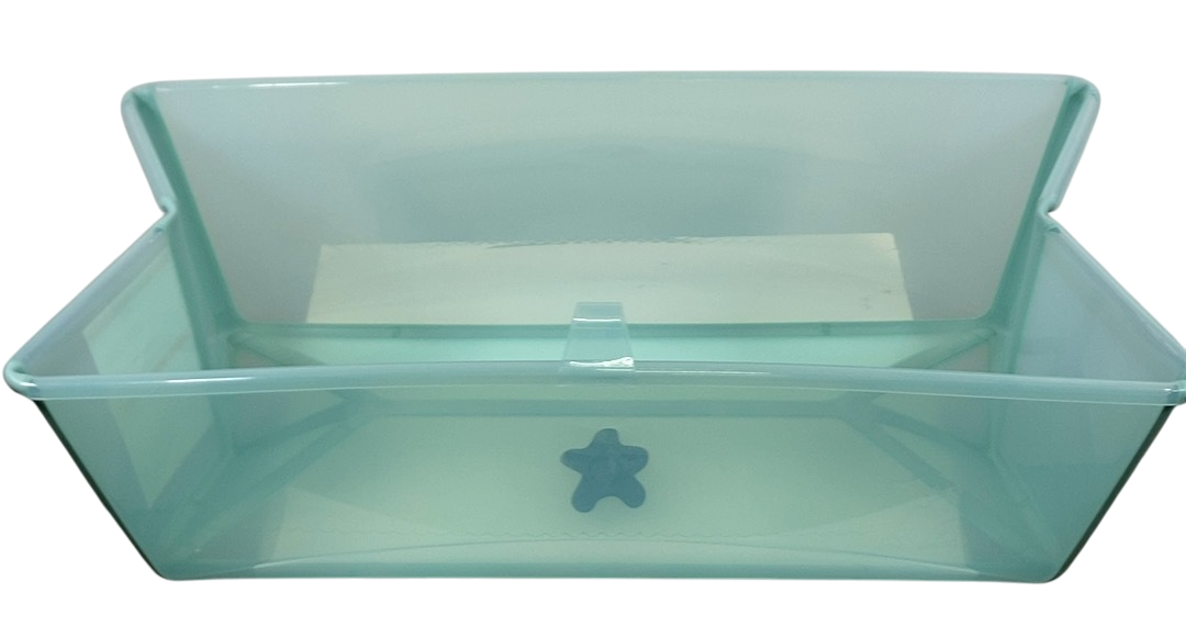 Shop Stokke Flexi Bath Foldable Baby Bathtub, Soft Mint, XLarge at Goodbuygears