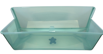 Shop Stokke Flexi Bath Foldable Baby Bathtub, Soft Mint, XLarge at Goodbuygears