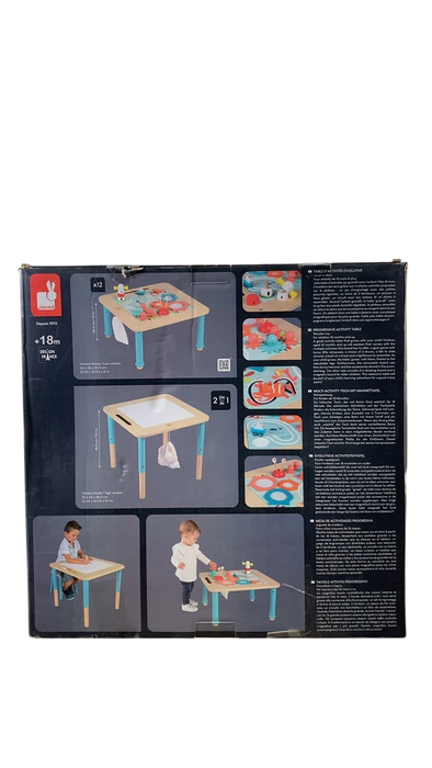 Shop Janod Progressive Activity Table at Goodbuygears